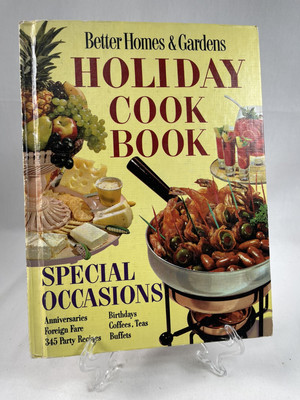 Better Homes & Gardens Holiday Cook Book Vintage 1967 6th Printing Hardcover-image