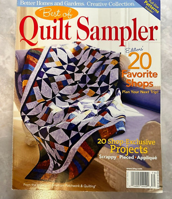 Better Homes & Gardens Creative Collection Best of Quilt Sampler Magazine 2007-image