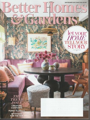 Better Homes & Gardens September 2021 Free & Fast SnH Best Deal on Ebay L@@K !!-image