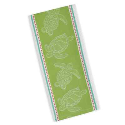 Sea Turtle Jacquard Cotton Dish Towel-image