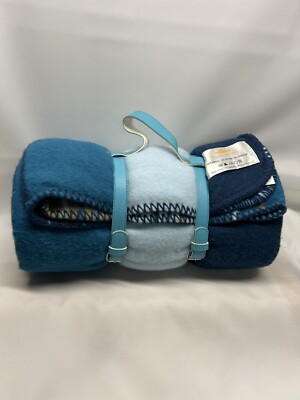 NEW Royal Camel House Throw Blanket 70”x60” Italy by Zambaiti Copertifocio-image