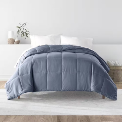 Performance Microfiber Stone Solid Twin/Twin XL Comforter-image