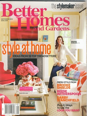 Better Homes and Gardens Style At Home September 2015-image