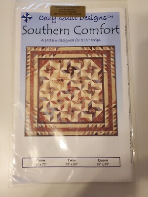 NEW Southern Comfort Quilting Pattern by Cozy Quilt Designs-image