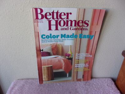 BETTER HOMES & GARDENS  MAGAZINE.