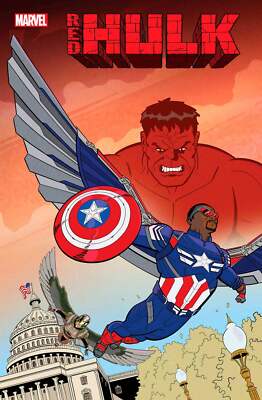 Red Hulk #1 Jacob Edgar Marvel Studios Variant [Doom]-image