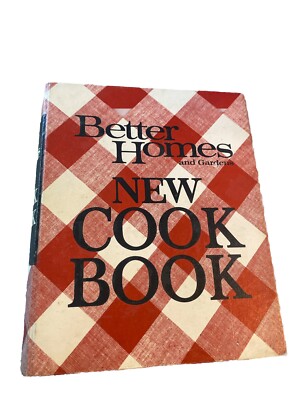 1969 Second Printing Better Homes And Gardens New Cook Book-image