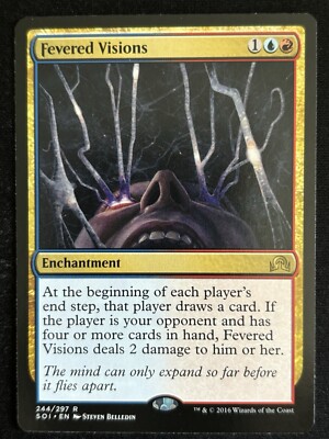 1x Fevered Visions - Shadows over Innistrad (SOI) Magic MTG-image