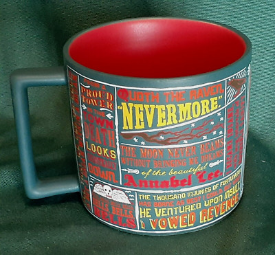 Edgar Allan Poe Quotes  Mug 14oz - Quoth the Raven 
