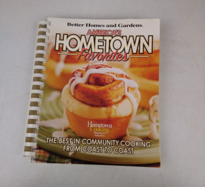 VTG 2002 Better Homes And Gardens America's Hometown Favorites Cookbook-image