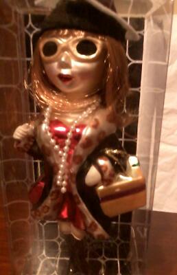 Pier 1 Imports Madison Girl FrIend Design Christmas Collectible Ornament-image