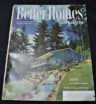 Vintage November 1950 Better Homes & Gardens, Great Ads, House, Recipes-image
