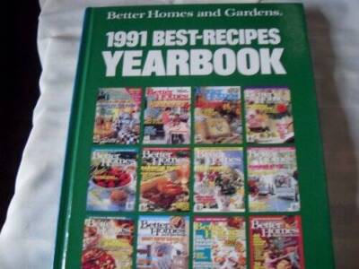 Better Homes and Gardens 1991 Best Recipes Yearbook - Hardcover By NA - GOOD-image