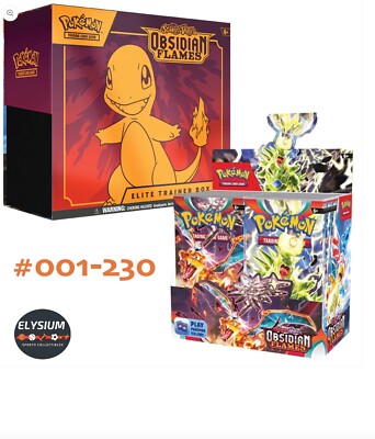 2023 Pokemon Obsidian Flames Singles (001-230) - YOU PICK - Complete your set!-image