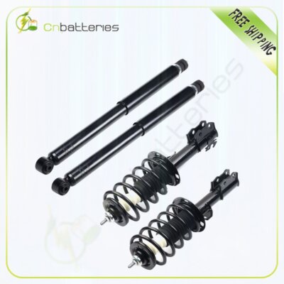 4 Front Quick Complete Struts Coil Spring Rear Shocks For 2012-16 Toyota Prius C-image