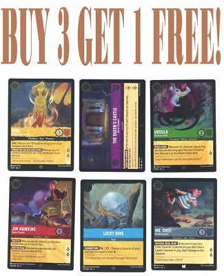 Disney LORCANA Into the Inklands FOIL (BUY 3 GET 1) You Pick -Complete Your Set-image