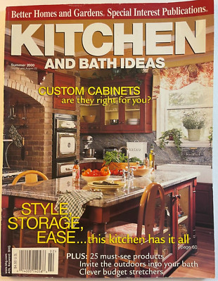 Better Homes and Gardens Kitchen and Bath Ideas Magazine Summer 2000-image