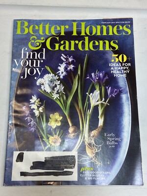 Better Homes Gardens Magazine February 2021 Find Your Joy 50 Idea for Happy Home-image