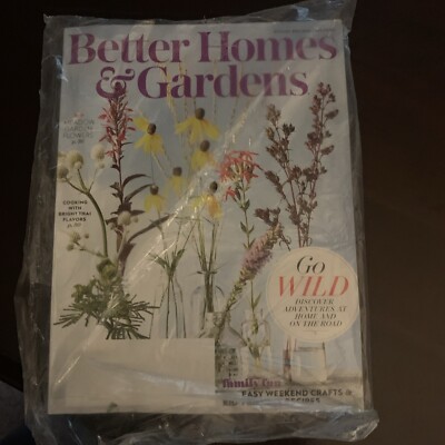 Better Homes And Gardens MAGAZINE August 2021 Issue Plastic Wrap-image