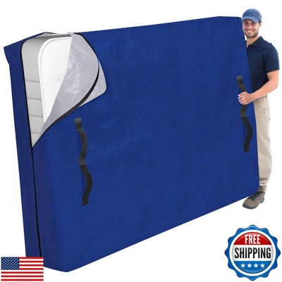 Cosy Family Mattress Bags for Moving with 8 Handles - 170GSM Extra-Thick Matt-image