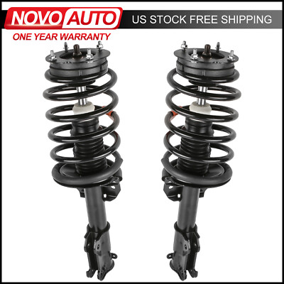 Pair Front Complete Shock Struts w/Coil Spring For 2005-2010 Ford Mustang 172138-image
