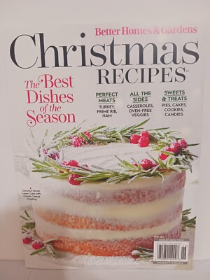 CHRISTMAS RECIPES Better Homes & Gardens 2024 Special Edition Magazine-image