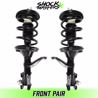 Front Pair Complete Struts Coil Springs for 2003-2011 Honda Element-image
