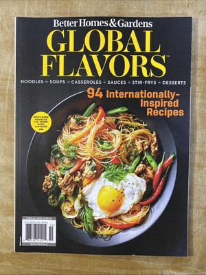 Global Flavors Better Homes & Gardens Internationally Inspired Recipes 2025 NEW-image