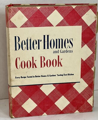 Better Homes & Gardens Cookbook 1949 20th Print De Luxe Edition-image