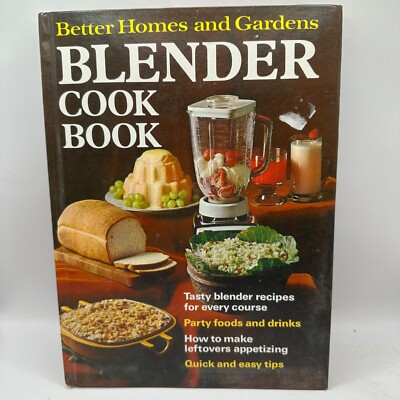 Better Homes And Gardens Blender Cook Book First Edition 1971 Hardcover-image
