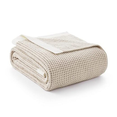 Amélie Home Chenille Waffle Throw Blanket for Couch, Reversible Soft Cozy Knit -image