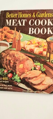 Vintage- Better Homes and Gardens Meat Cook Book - 1965 Hardcover-Tenth Printing-image