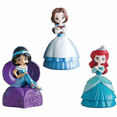 Disney Princess CapChara Heroine Doll - Belle, Ariel & Jasmine-image