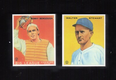 1933 Goudey Big League REPRINT R319 COMPLETE FACTORY SEALED set~ALL 240 cards A-image