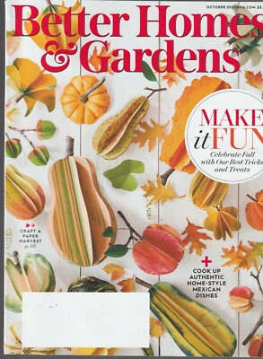 Better Homes & Gardens October 2021 Free & Fast SnH Best Deal on Ebay L@@K !!-image