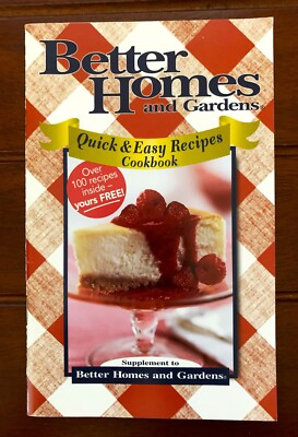 Better Homes and Gardens Quick & Easy Recipes Supplement - 2004-image