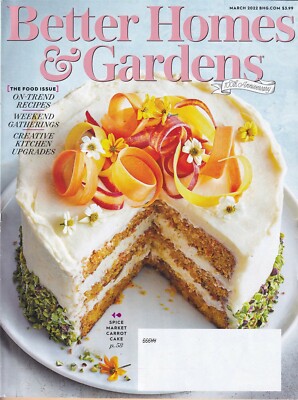 Better Homes and Gardens 100th Anniversary Issue March 2022-image