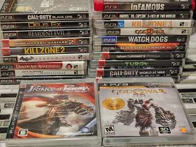 Sony Playstation 3 PS3 Games Tested - You Pick & Choose 'Complete' -image