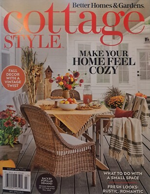 Cottage Style- Back By Popular Demand Better Homes & Gardens Magazine- BRAND NEW-image
