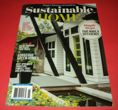 Sustainable Home ~ Better Homes & Garden ~ 2021 ~ Brand New ~ Free Shipping-image