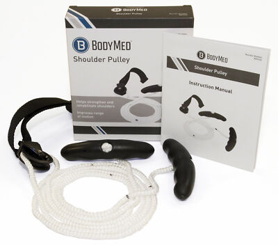 BodyMed Premium Shoulder Pulley – at-Home Rehab System – Over-The-Door-image