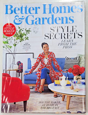 Back issue, Better Homes & Gardens Magazine, September 2017 – in good condition-image