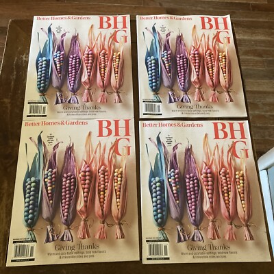 (X4 ) BETTER HOMES & GARDENS MAGAZINE - NOVEMBER 2024 - GIVE THANKS-image