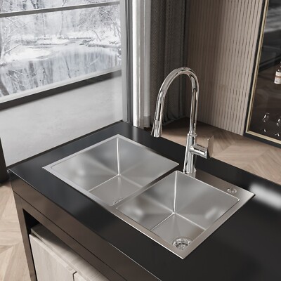 COZY Stainless Steel Kitchen Sink, 32