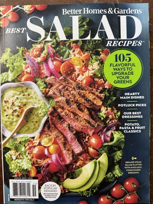Better Homes & Gardens Magazine Best SALAD Recipes 105 Flavorful Ways 2 Upgrade-image