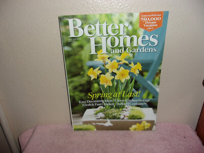 BETTER HOMES & GARDENS  MAGAZINE.