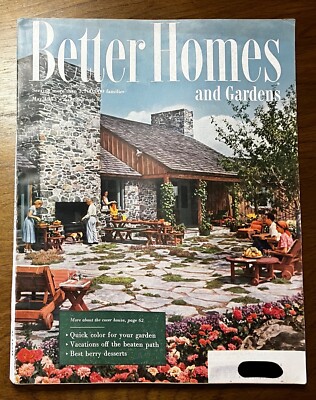 Better Homes & Gardens May 1953 DYI women's mag household hints oversized ish-image