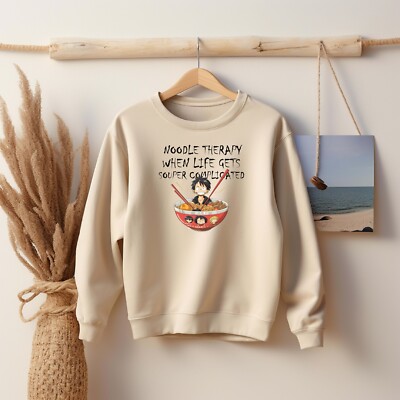 Ramen-Inspired Cozy Sweater: Embrace Your Love for Noodles in Style!-image