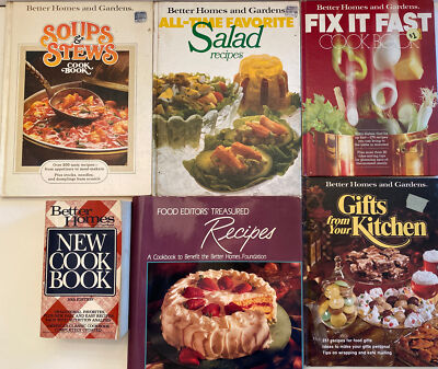 Better Homes and Gardens Cookbooks lot of 6 Cookbooks Include: Better homes and-image