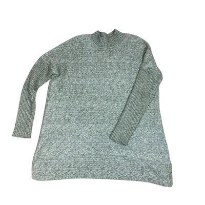 Soft Surroundings Pullover Sweater XS Cozy Cabin Sweater Green Oversized-image